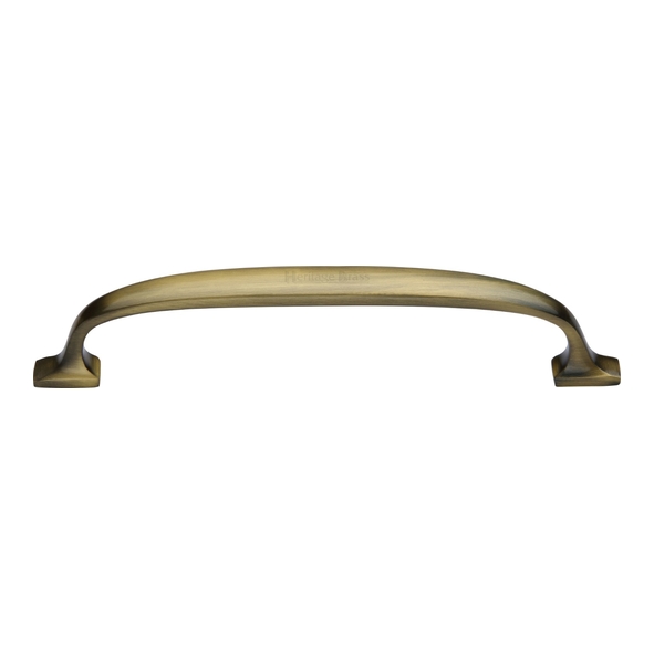 C7213 160-AT • 160 x 184 x 35mm • Antique Brass • Heritage Brass Durham Cabinet Pull Handle